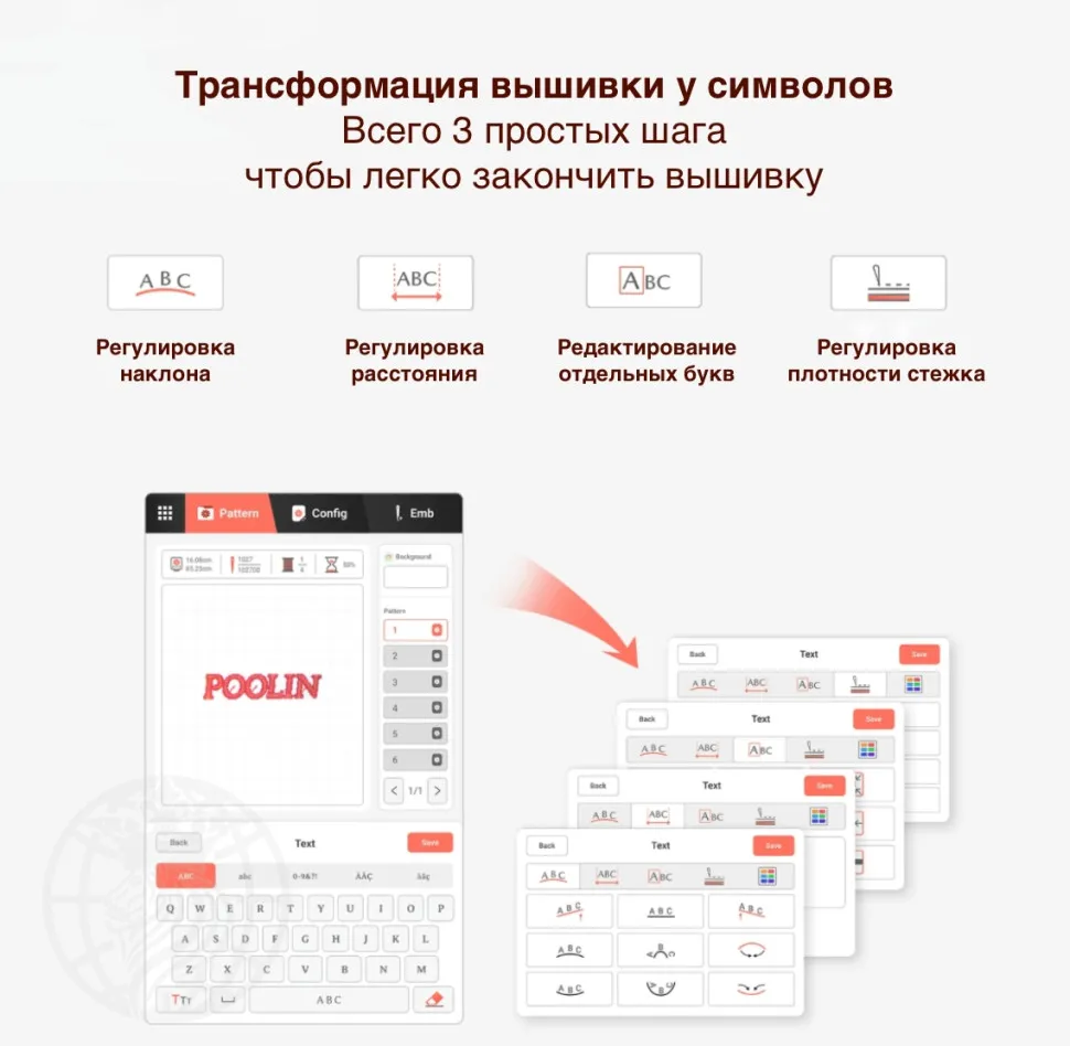 Вышивальная машина Poolin EOC06